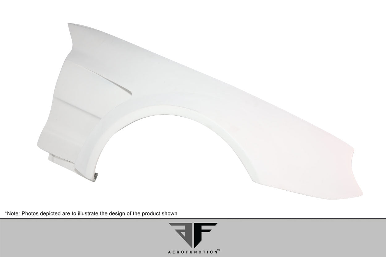 2003-2008 Mercedes SL Class R230 AF-Signature 1 Series Wide Body Conversion Front Fenders ( GFK ) - 2 Piece
